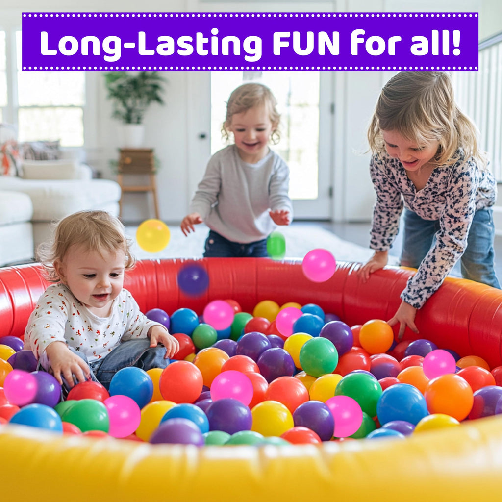 Ball Pit Balls with Reusable Storage Bag E278