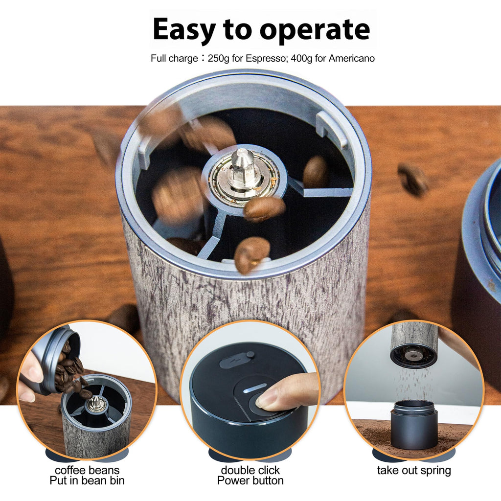 Portable Burr Coffee Grinder B638123