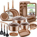 20-Piece Non Stick Induction Cookware Set U2192